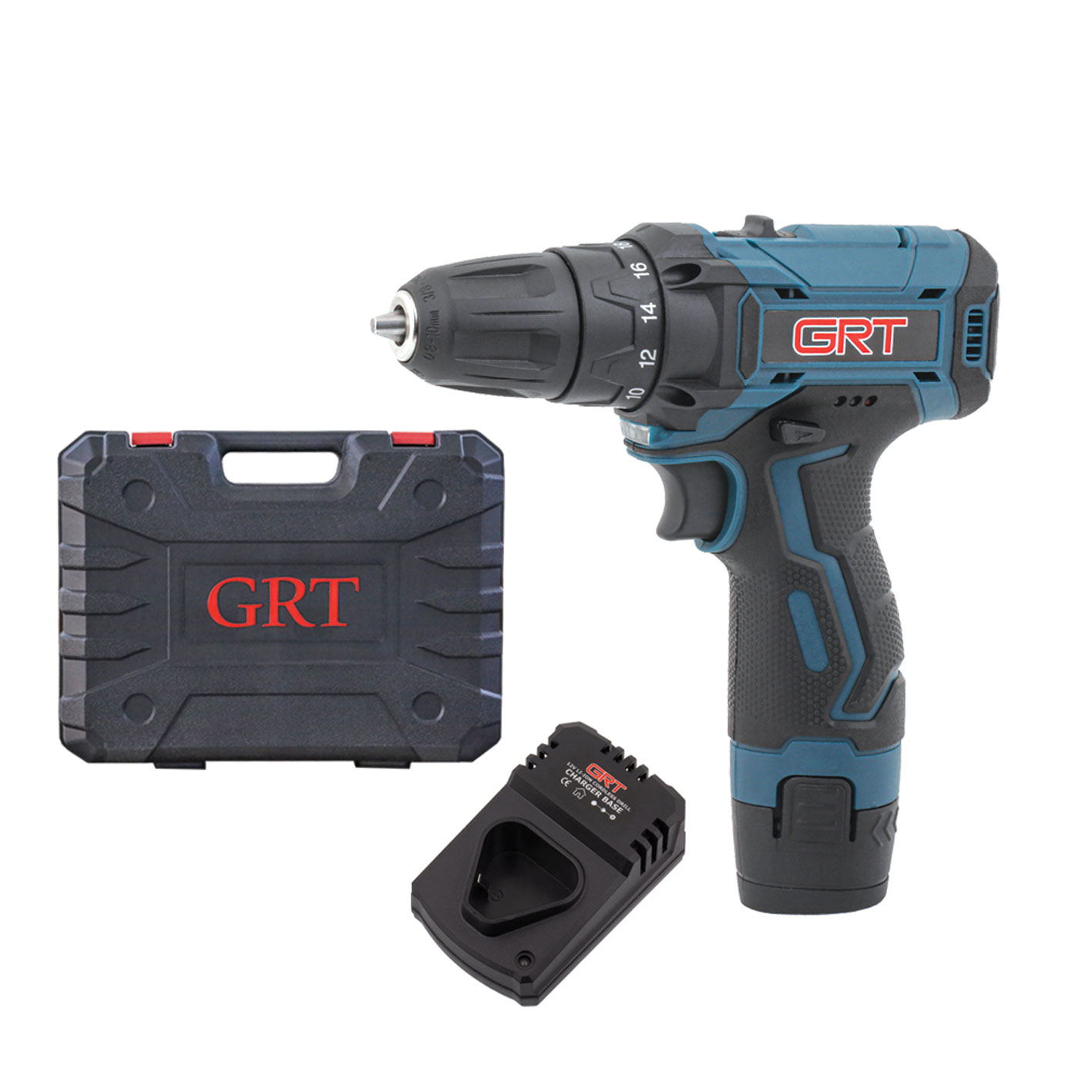 دریل شارژی 12 ولت دو باتری